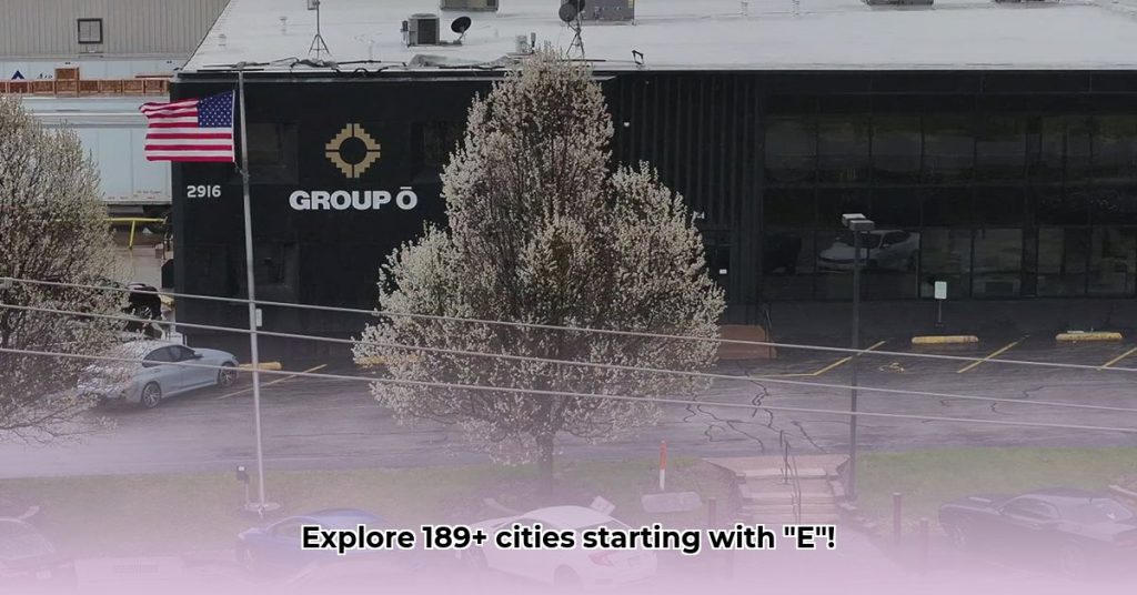 Ultimate Alphabetical List of Cities Starting with E: 189+ Global Gems