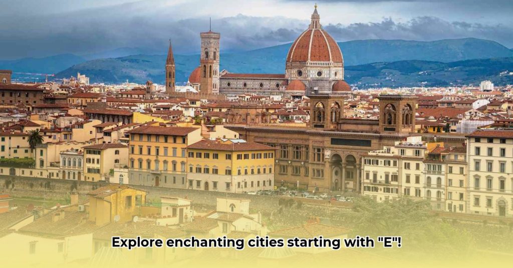 Explore Beautiful Cities Starting with E: A Global Guide - Name Meanings