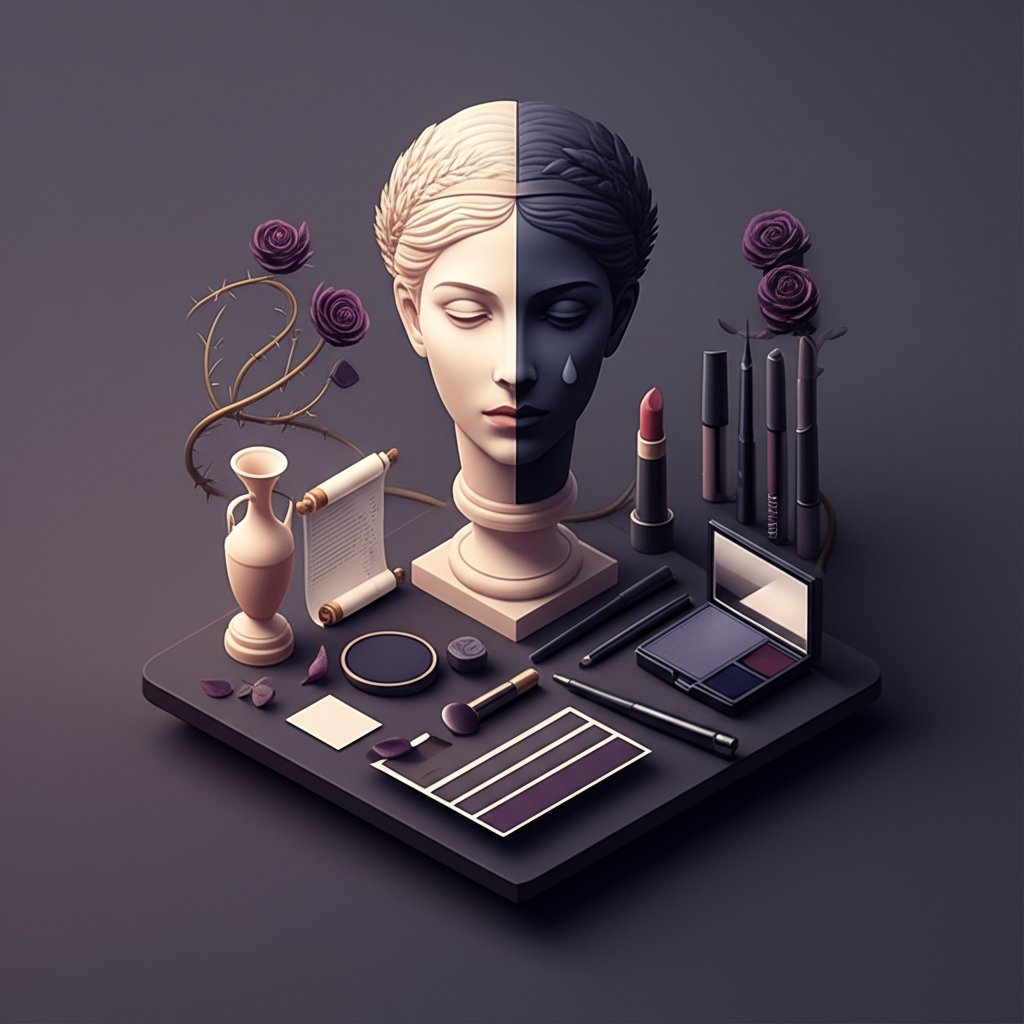 Finding your perfect shade of dark makeup or hair, inspired by goddesses and heroines.