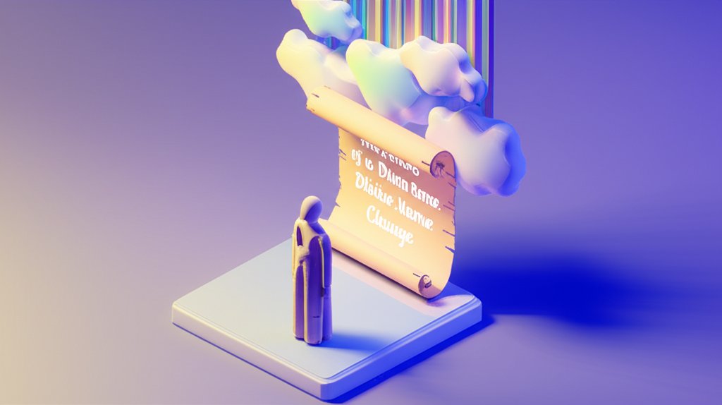 God's divine name change, symbolizing profound spiritual power and life transformation.